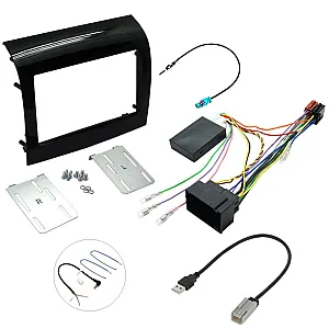 Fiat Ducato (2014-2021) Double Din Fascia Stereo Upgrade Fitting Kit & USB Retention