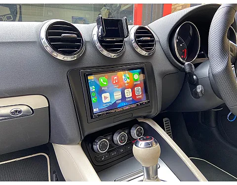 Audi TT 2010 fitted with Kenwood DMX8020DABS, CMOS-230 Reverse Camera