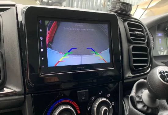 Fiat Ducato 2025 Pioneer SPH-DA77DAB Installed