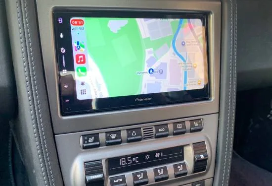 Porsche 911 2007 Pioneer SPH-DA77DAB Installed