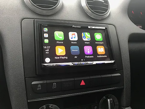 Pioneer SPH-DA230DAB Installed in Audi A3 2010