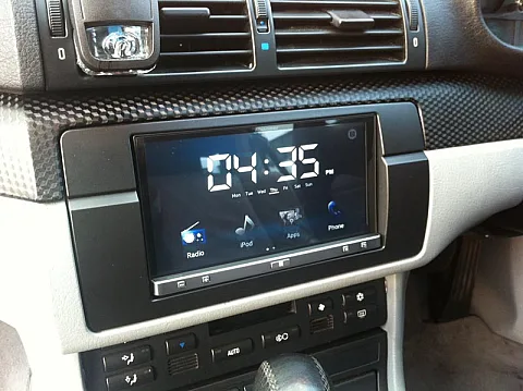 BMW 3 Series (E46) Double Din Conversion with Pioneer App Stereo (SPH-DA100)