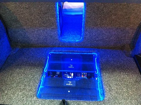 BMW 3 Series (E46) - Boot build with Focal Amps and Pioneer Subwoofers
