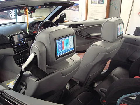 BMW 3 Series (E46) - Alpine Headrests Screens