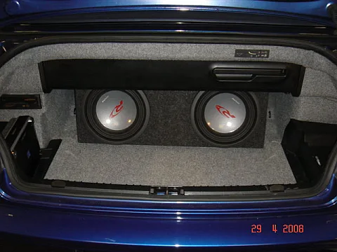 BMW M3 CONVERTIBLE - CUSTOM BOX WITH ALPINE TYPE R SUBS