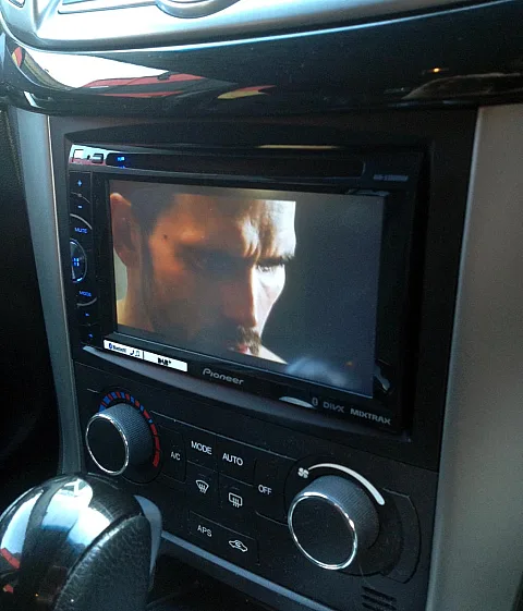 Chevrolet Captiva 2012 double din multimedia conversion with Pioneer AVH-X3500DAB headunit