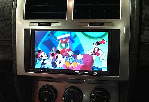 Dodge Nitro - Double Din DVD Player