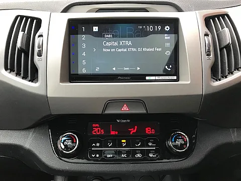 Pioneer SPH-DA250DAB Installed in KIA Sportage