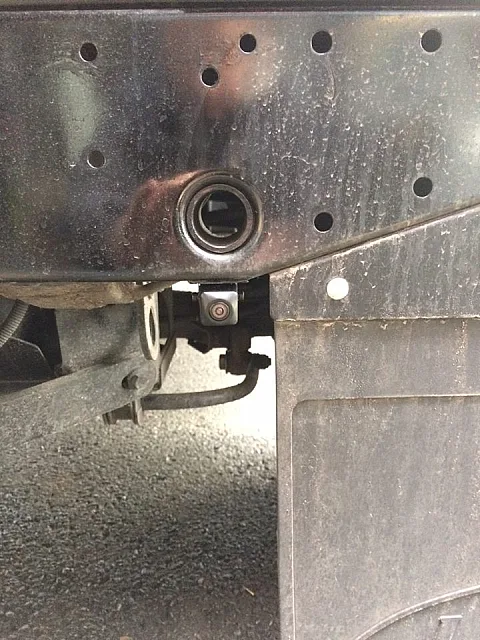 Pioneer ND-BC6 Camera installed in Land Rover Defender