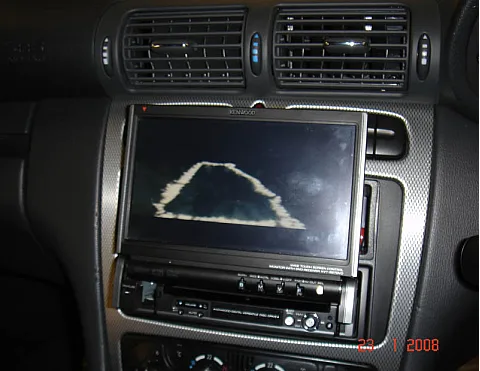 MERCEDES CLK - Kenwood Flip Out Screen
