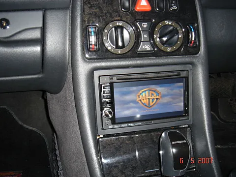 MERCEDES CLK 02 - KENWOOD DOUBLE DIN