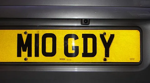 Mercedes ML - Number Plate Light Reverse Camera