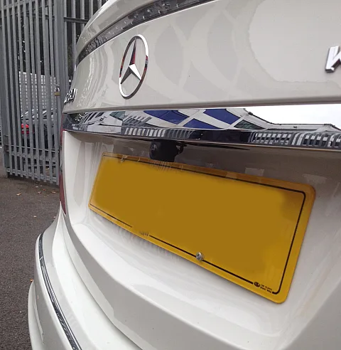 Mercedes CLC Rear View Camera install ﻿