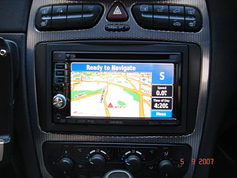 MERCEDES CLK 04 - KENWOOD NAVIGATION DNX-5220BT
