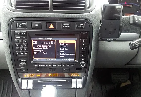 Dension Gateway 500 iPod Kit install in Porsche Cayenne 2006