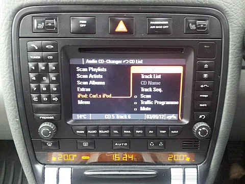 Dension Gateway 500 iPod Kit install in Porsche Cayenne 2006