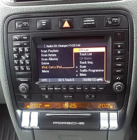 Dension Gateway 500 iPod Kit install in Porsche Cayenne 2006