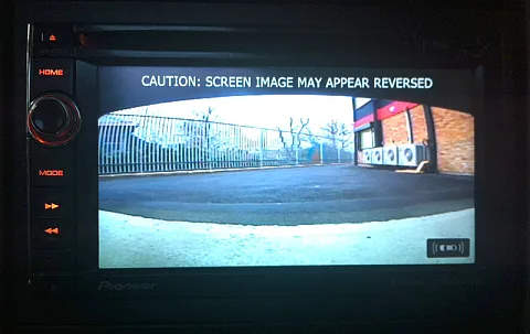 Porsche 996 - Rear View Camera (mounted above number plate)