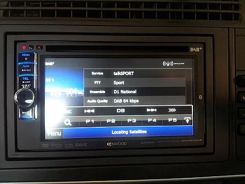 Saab 9-3 2009 - Kenwood DNX-4210DAB DAB/Sat Nav Unit
