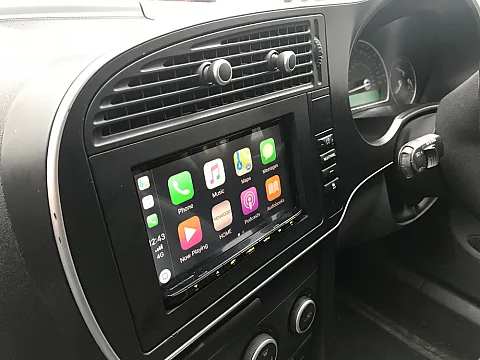 Kenwood DMX7017DAB Installed in Saab 93 56 reg !