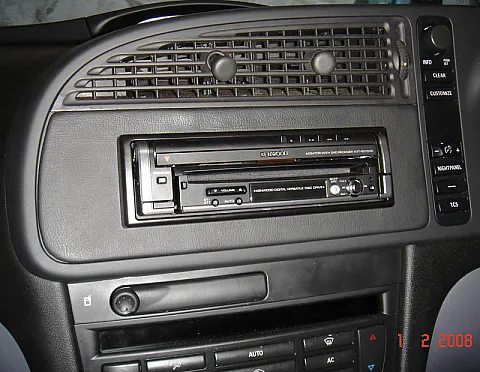 1999 SAAB 9-5 - Custom fascia Surround for Kenwood Screen