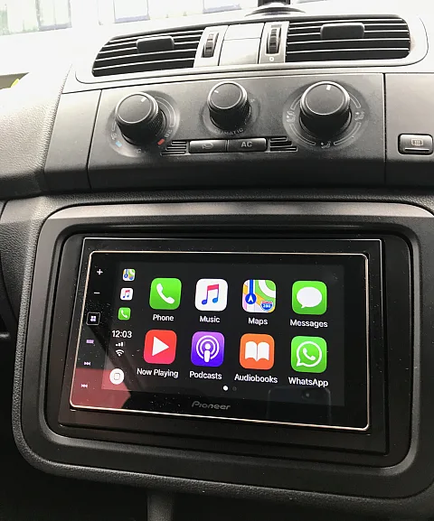 Pioneer SPH-DA120 Installed in Skoda Fabia 2008 !