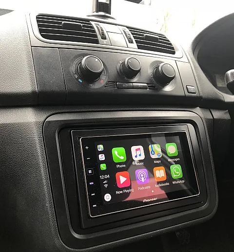 Pioneer SPH-DA120 Installed in Skoda Fabia 2008 !