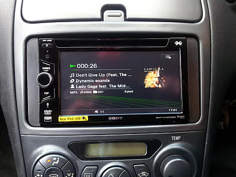 Toyota Celica 2004 - Sony XNV-L66BT Sat Nav Screen