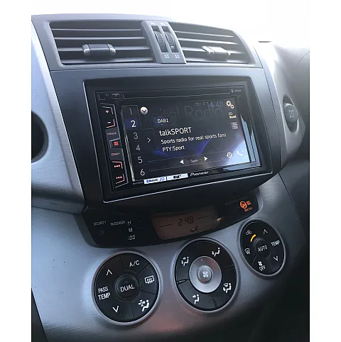 Pioneer AVH-X490DAB Install in Toyota Rav 4 2006
