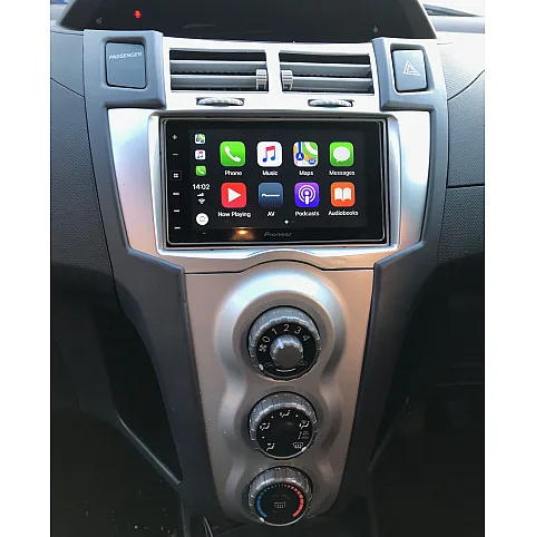 Pioneer SPH-DA120 Installed in Toyota Yaris 2007
