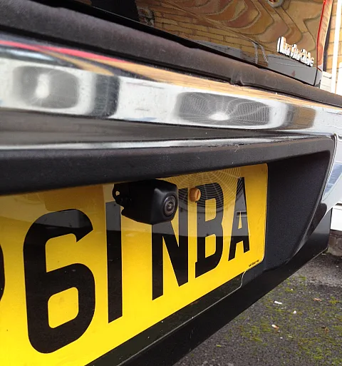Pioneer Reversing Camera Install in Toyota Hilux 61 Reg