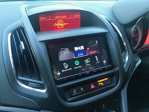 Vauxhall Zafira Tourer 2013, Kenwood DMX7017DABS Multimedia Upgrade