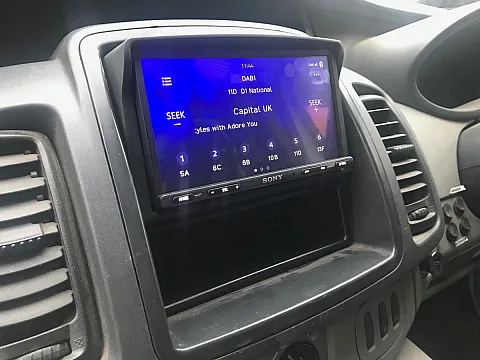 Vauxhall Vivaro 2011 Multimedia DAB Double Din Install