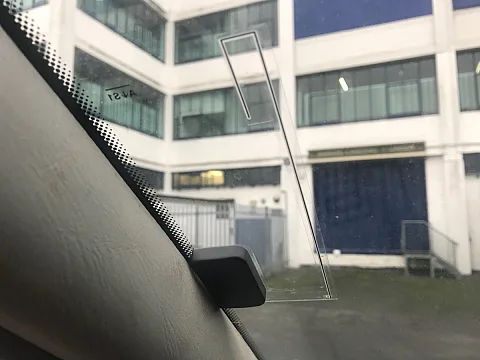 Vauxhall Vivaro 2011 DAB Glass Mount Aerial Install