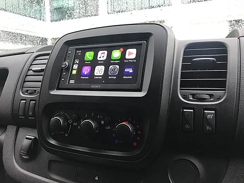 Vauxhall Vivaro 2019 Sony XAV-AX100 Reversing Camera Install