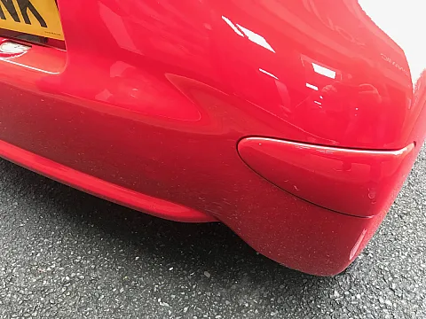 Toyota Aygo 2013, Rear Colour Coded Parking Sensors Installed