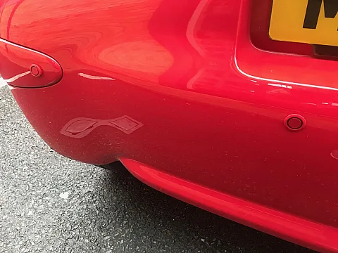 Toyota Aygo 2013, Rear Colour Coded Parking Sensors Installed