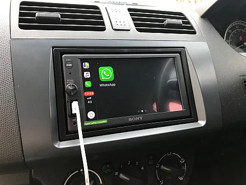Suzuki Swift 2009 double din install Sony XAV-AX1000
