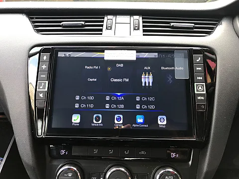 Skoda Octavia 2015 Alpine X902D-0C3 Double Din Install