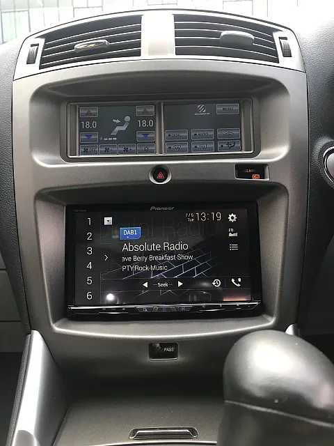 Lexus IS250-2006 Reg Pioneer AVIC-Z810DAB Upgrade