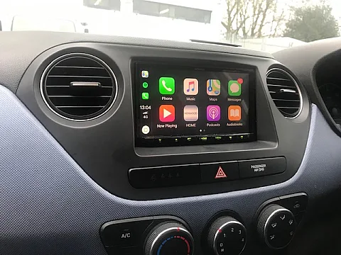 Kenwood DMX7017DABS Installed in Hyundai i10 2014