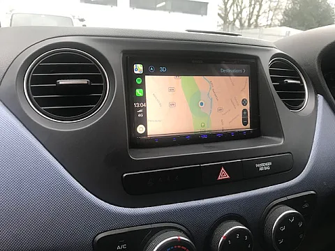Kenwood DMX7017DABS Installed in Hyundai i10 2014