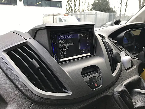 Ford Transit – 2016 Pioneer AVH-A3100DAB with Under seat subwoofer