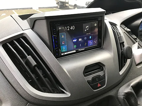 Ford Transit – 2016 Pioneer AVH-A3100DAB with Under seat subwoofer