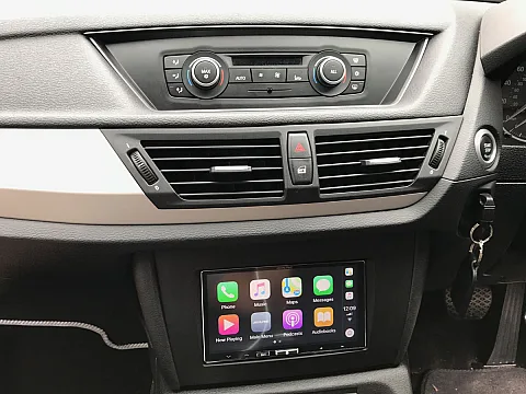 BMW X1 2012 Double Din Multimedia conversion