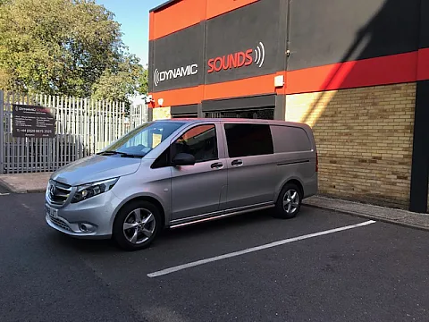 Mercedes Vito 2018 Alpine X903D–V447 Installed