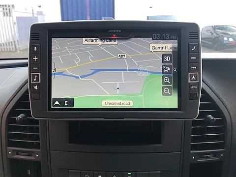 Mercedes Vito 2018 Alpine X903D–V447 Installed