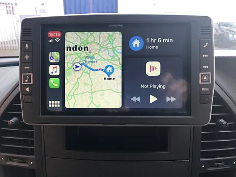 Mercedes Vito 2018 Alpine X903D–V447 Installed