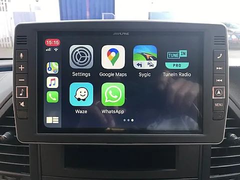 Mercedes Vito 2018 Alpine X903D–V447 Installed