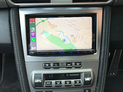 Porsche 997 Kenwood 7017DABS & DRV-N520 Installed